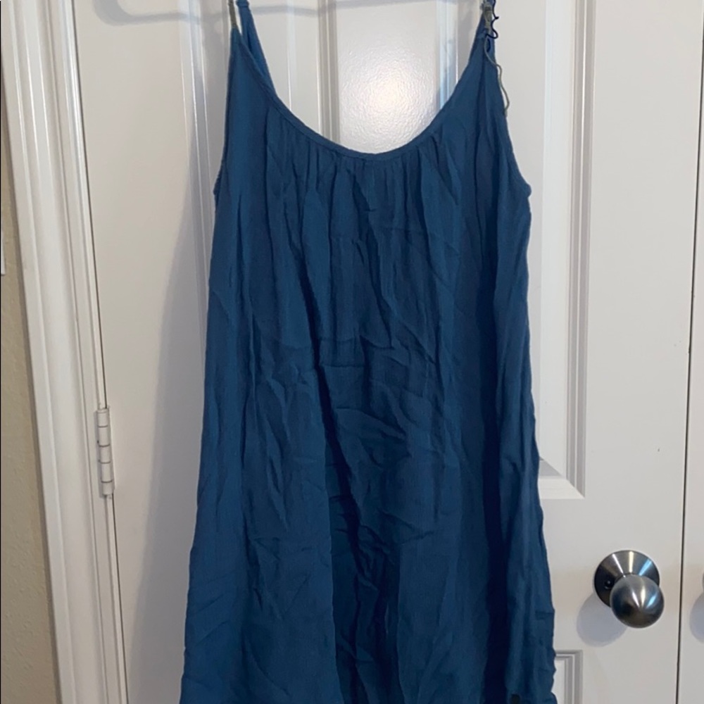 Blue dress